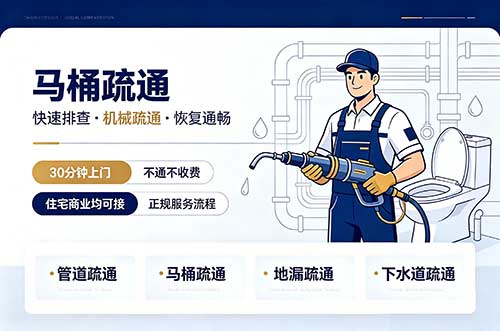 宣威马桶疏通